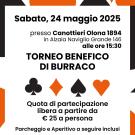 TORNEO BENEFICO DI BURRACO 2025