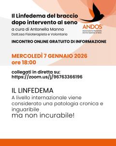IL LINFEDEMA DEL BRACCIO DOPO INTERVENTO AL SENO: INFORMARSI PER PRENDERSI CURA DI SÉ